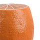 Accent Plant Stand | Orange Slice Themed Textured Design | 17’’ Top BM334789