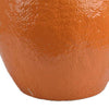 Accent Plant Stand | Orange Slice Themed Textured Design | 17’’ Top BM334789