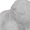 Roy Abstract Contemplative Man Figurine | White Resin Art 15’’