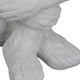 Roy Abstract Contemplative Man Figurine | White Resin Art 15’’
