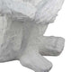 Roy Abstract Contemplative Man Figurine | White Resin Art | 27’’