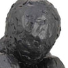 Roy Abstract Contemplative Man Figurine | Black Resin Art | 27’’