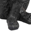 Roy Abstract Contemplative Man Figurine | Black Resin Art | 27’’