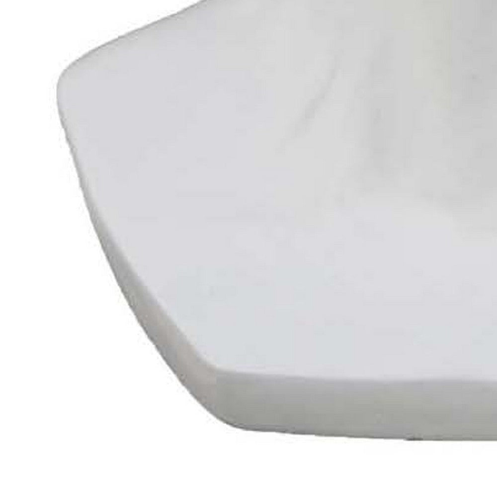Kylz Decor Head Garden Planter | 23’’ | Wide Open Top | White Resin BM334807