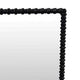 Perz Wall Mirror | 42’’ | Square Frame | Black Beaded Wood Frame BM334811