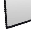 Perz Floor Mirror | 72’’ | Rectangular Shaped Black Beaded Wood Frame BM334812
