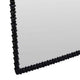 Perz Floor Mirror | 72’’ | Rectangular Shaped Black Beaded Wood Frame BM334812