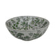 Accent Decorative Bowl | Chinoiserie Art Inspired White Gray Finish