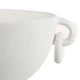 Decorative Bowl Planter | 2 Round Handles | Modern White Ceramic 14’’ BM334835
