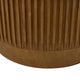 Modern Storage Coffee Table | 31’’ Round Lift Top | Dark Brown Wood BM334843