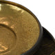 Rema Decorative Tabletop Bowls Set of 2 | Modern Gold Black Ceramic
