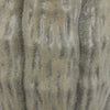 Decorative Vase | Organic Sea Design | Floral Details | Green Ceramic BM334869