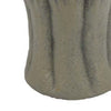 Decorative Vase | Organic Sea Design | Floral Details | Green Ceramic BM334869