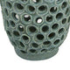 Kolo Decorative Vase | Perforated Design | 25’’ Green Ceramic Body BM334874