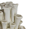 Cior Decorative Vase | Coral Shape Design | 18’’ White Ceramic Body BM334880