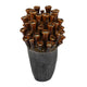 Cior Decorative Vase | Coral Shape | 18" Gray and Brown Ceramic