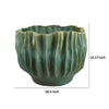 Esam Decorative Planter | Textured Ceramic Body | 19’’ Dark Blue BM334888