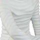 Accent Decor Statuette | 14’’ White Resin Body | Sitting Astronaut BM334896