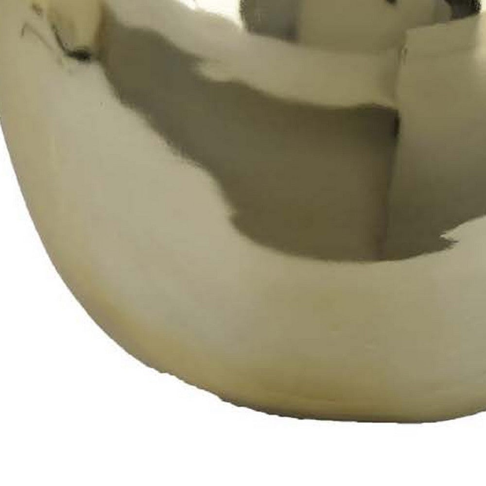 Masu Tabletop Accent Decor | 16’’ Apple Design | Gold Resin Body