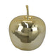 Masu Tabletop Accent Decor | 16" Apple Design | Gold Resin Body