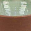 Hino Decorative Bowl | 14’’ Dripping Paint Texture | Brown Ceramic BM334906
