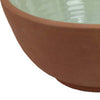 Hino Decorative Bowl | 14’’ Dripping Paint Texture | Brown Ceramic BM334906
