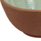 Hino Decorative Bowl | 14’’ Dripping Paint Texture | Brown Ceramic BM334906