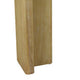 Console Table | Rounded Edge Top | Paneled Legs | XL 63’’ Brown Wood BM334912