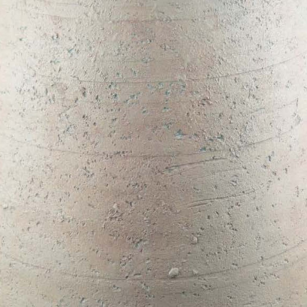 Kilu Decorative Vase | Rugged Texture | 24’’ Metallic Gray Resin BM334934