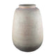Kilu Decorative Vase | Rugged Texture | 24" Metallic Gray Resin