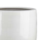 Womy Tall Decorative Planters Set of 2 | Glossy White Ceramic 18 30’’ BM334943