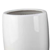 Womy Tall Decorative Planters Set of 2 | Glossy White Ceramic 18 30’’ BM334943