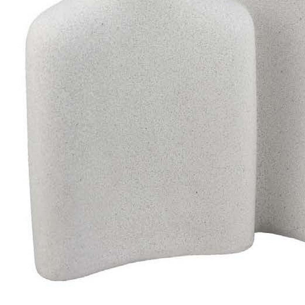 Nito Decorative Figurine | 2 Bust Silhouettes 17’’ White Resin Body