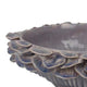 Kiana Decorative Bowl | Gray Ceramic | Flared Scales Rim Accent | 12’’ BM334958