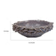Kiana Decorative Bowl | Gray Ceramic | Flared Scales Rim Accent | 12’’ BM334958
