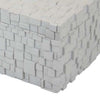 Lissa Decorative Storage Box | Matte White Textured Resin | 13"