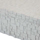 Lissa Decorative Storage Box | Matte White Textured Resin | 13"