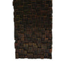 Accent Vase | Dark Bronze Resin | Prominent Geometric Texture | 20’’ BM334986