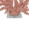 Coral Tabletop Decoration | Pink Resin with Acrylic Base | 13’’ BM334992