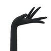 Hand Sculpture Accent Figurine | Contemporary Black Resin | 17’’ BM334995