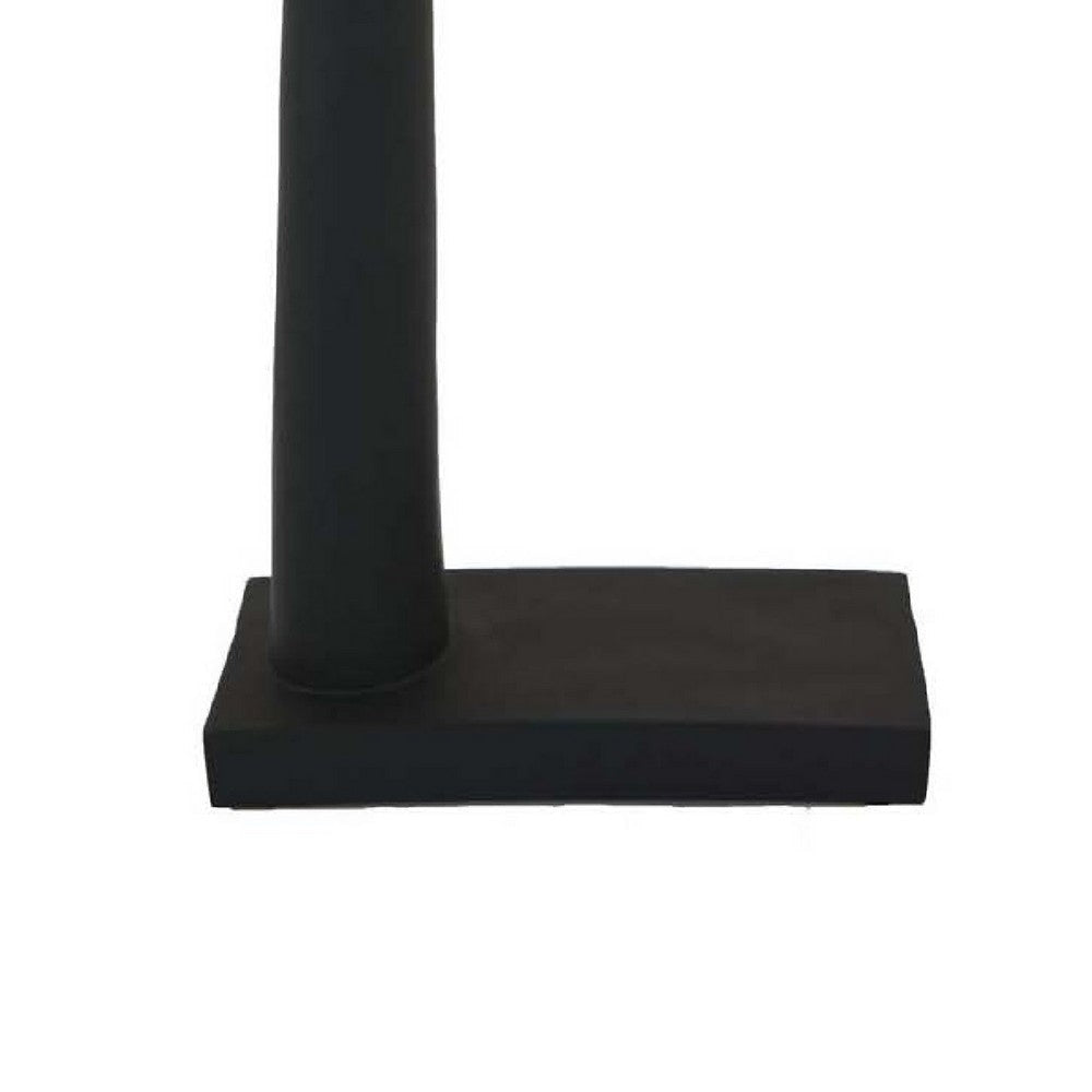 Hand Sculpture Accent Figurine | Contemporary Black Resin | 17’’ BM334995