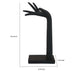 Hand Sculpture Accent Figurine | Contemporary Black Resin | 17’’ BM334995