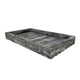 Myla Decorative Marble Tray | Subtle Gray Scalloped Edges | 14’’ BM335000