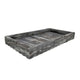 Myla Decorative Marble Tray | Subtle Gray Scalloped Edges | 14"