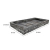 Myla Decorative Marble Tray | Subtle Gray Scalloped Edges | 14’’ BM335000