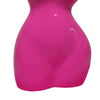 Female Torso Tabletop Decor | Bright Pink Resin Sculptural Bust 16’’ BM335001