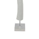 Linaa Decorative Antler Horn | White Resin Clear Acrylic Base | 32’’