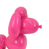 Balloon Dog Accent Decor | Bright Pink Resin | Intricate Details 12’’ BM335014