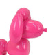 Balloon Dog Accent Decor | Bright Pink Resin | Intricate Details 12’’ BM335014