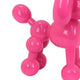Balloon Dog Accent Decor | Bright Pink Resin | Intricate Details 12’’ BM335014